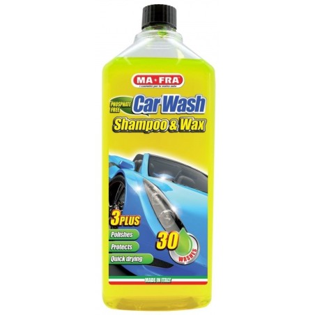 Ma-Fra Car Wash Shampoo&Wax Jabon de coche con cera 1 L