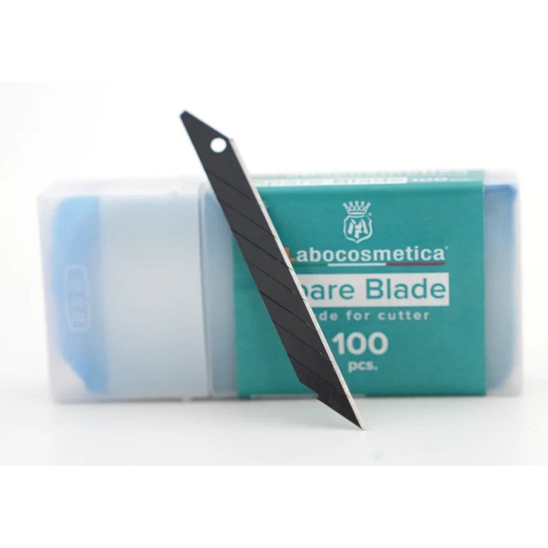 Labocosmetica Cuchillas para Cutter 100 Unidades