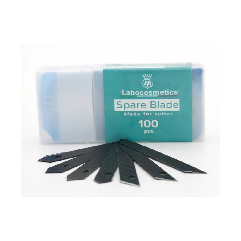 Labocosmetica Cuchillas para Cutter 100 Unidades