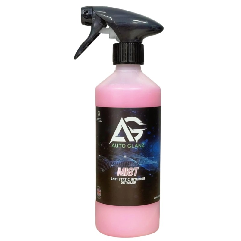 AutoGlanz Mist Limpia salpicaderos coche y negro piano antiestático