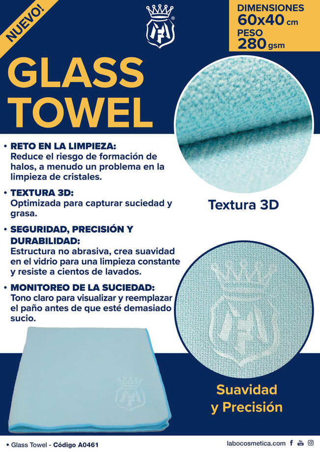 Labocosmetica Glass Towel