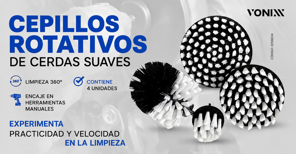 Vonixx Cepillos Rotativos