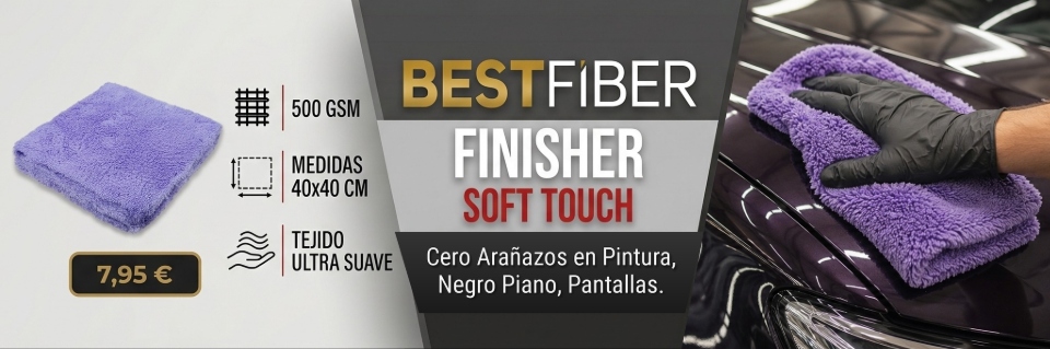 BestFiber Finisher Toalla de microfibras Ultra Suave