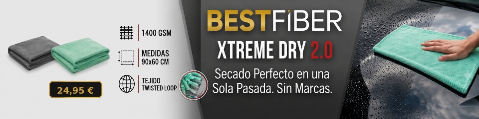 BestFiber Xtreme Dry 2.0 Toalla secar coche