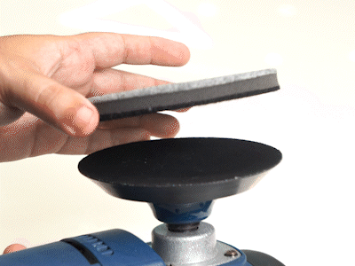 VONIXX Boina para pulido de cristales tipo carpete de 5"