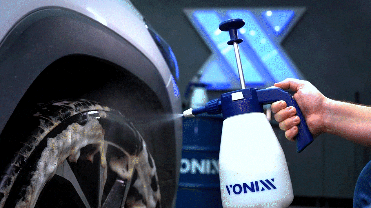 VONIXX Pulverizador de Presión Manual 2 L Espuma / Nebulizador