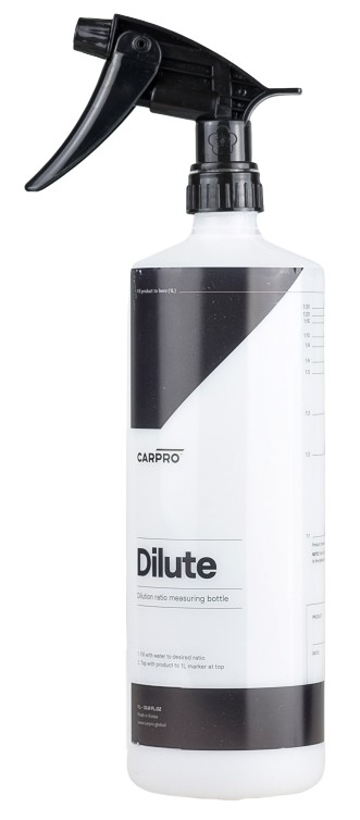 CarPro Dilute Botella calibrada con pulverizador 1 L